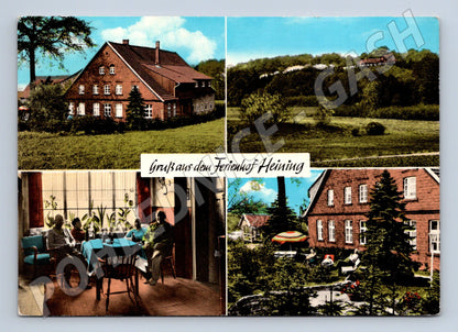 Pohlednice Německo Feriendorf Heining 1974 prošlá razítko (M16450)