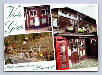 Pohlednice Fahrzeugmuseum Marxzell Německo muzeum dopravy (M16452)