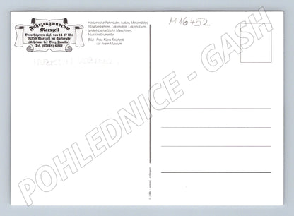 Pohlednice Fahrzeugmuseum Marxzell Německo muzeum dopravy (M16452)