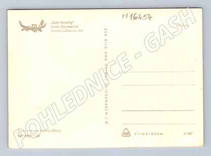 Pohlednice Café Venedig Lehde Spreewald Německo (M16454)