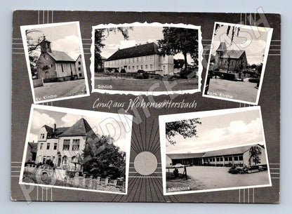 Pohlednice Gruß aus Hohenwettersbach Německo více záběrů (M16456)