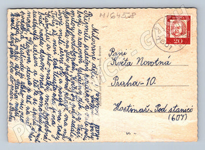 Pohlednice Hohenwettersbach Německo koláž významných míst (M16458)