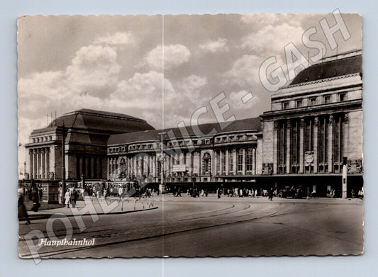 Pohlednice Leipzig Hauptbahnhof historická Německo (M16460)