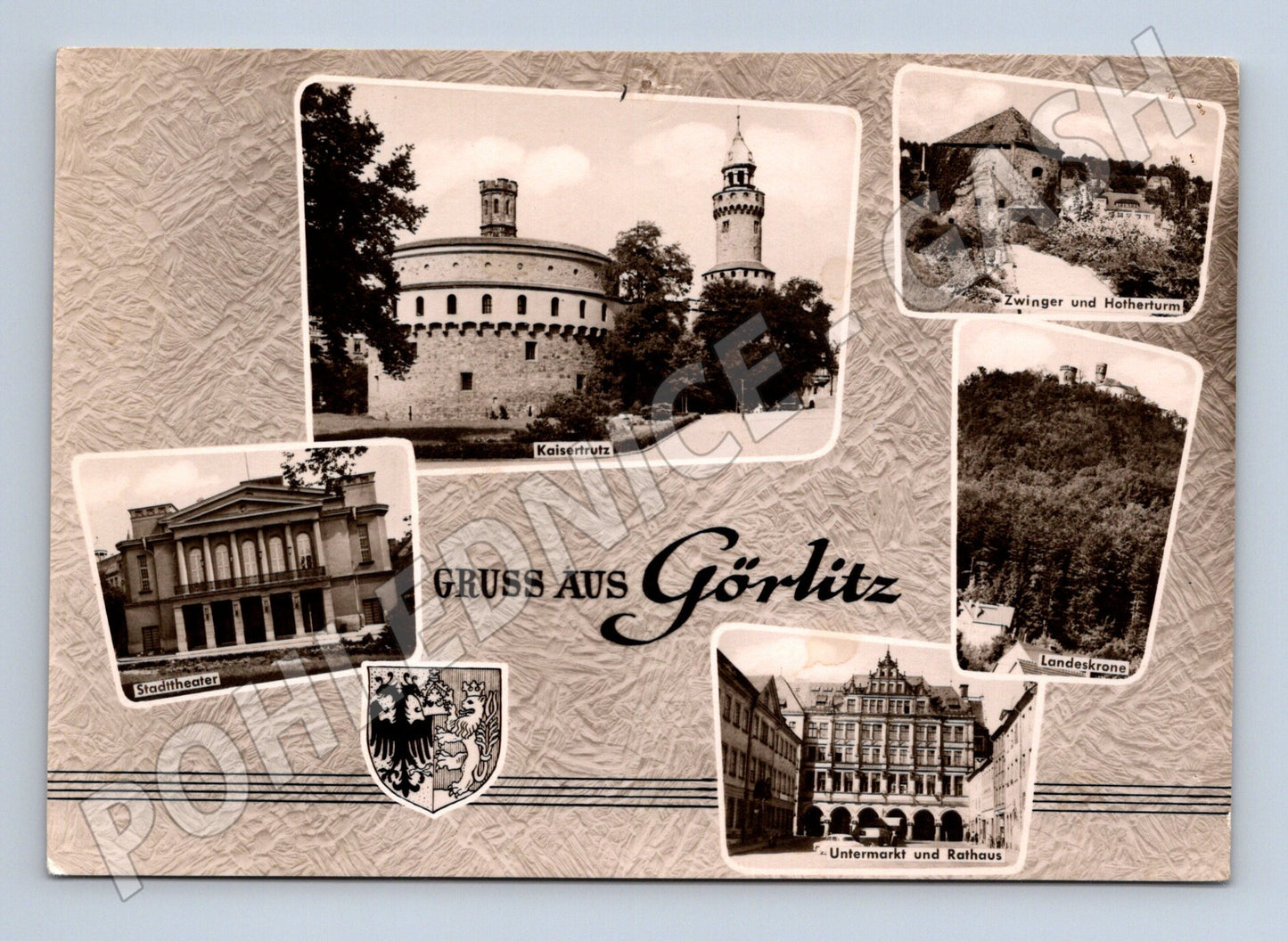 Pohlednice Görlitz Německo DDR více pohledů (M16473)