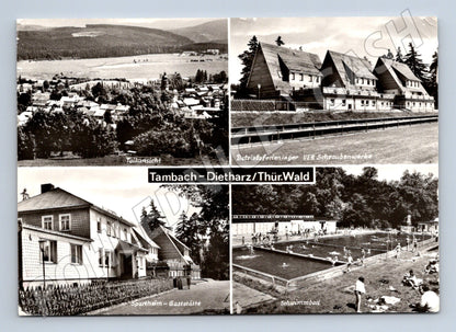 Pohlednice Tambach Dietharz Thüringer Wald NDR 1980s (M16476)