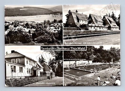 Pohlednice Tambach Dietharz Thüringer Wald NDR 1980s (M16476)