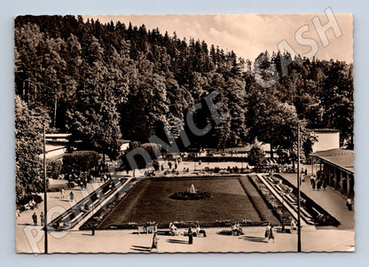 Pohlednice Bad Elster NDR Sadgarten historická 1961 (M16481)