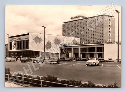 Pohlednice Hotel Berolina Berlín Karl Marx Allee DDR originál (M16483)