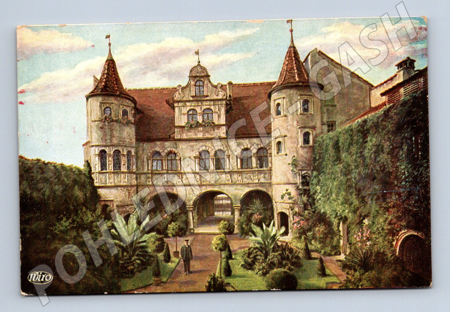 Pohlednice Konstanz Rathaus  radnice WIRO Künstlerkarte (M16493)