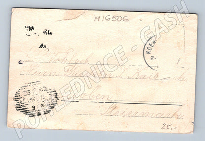 Pohlednice Königssee Rakousko 1903 kolorovaná zaslaná (M16506)