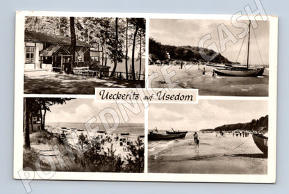 Pohlednice Ueckeritz Usedom Německo razítkovaná (M16522)