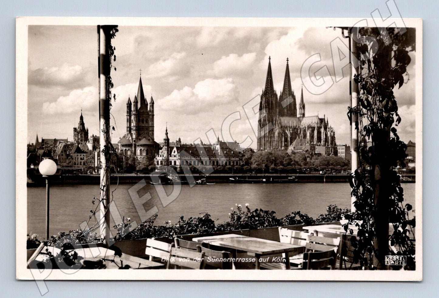 Pohlednice Kolín nad Rýnem dóm 1937 (M16532)