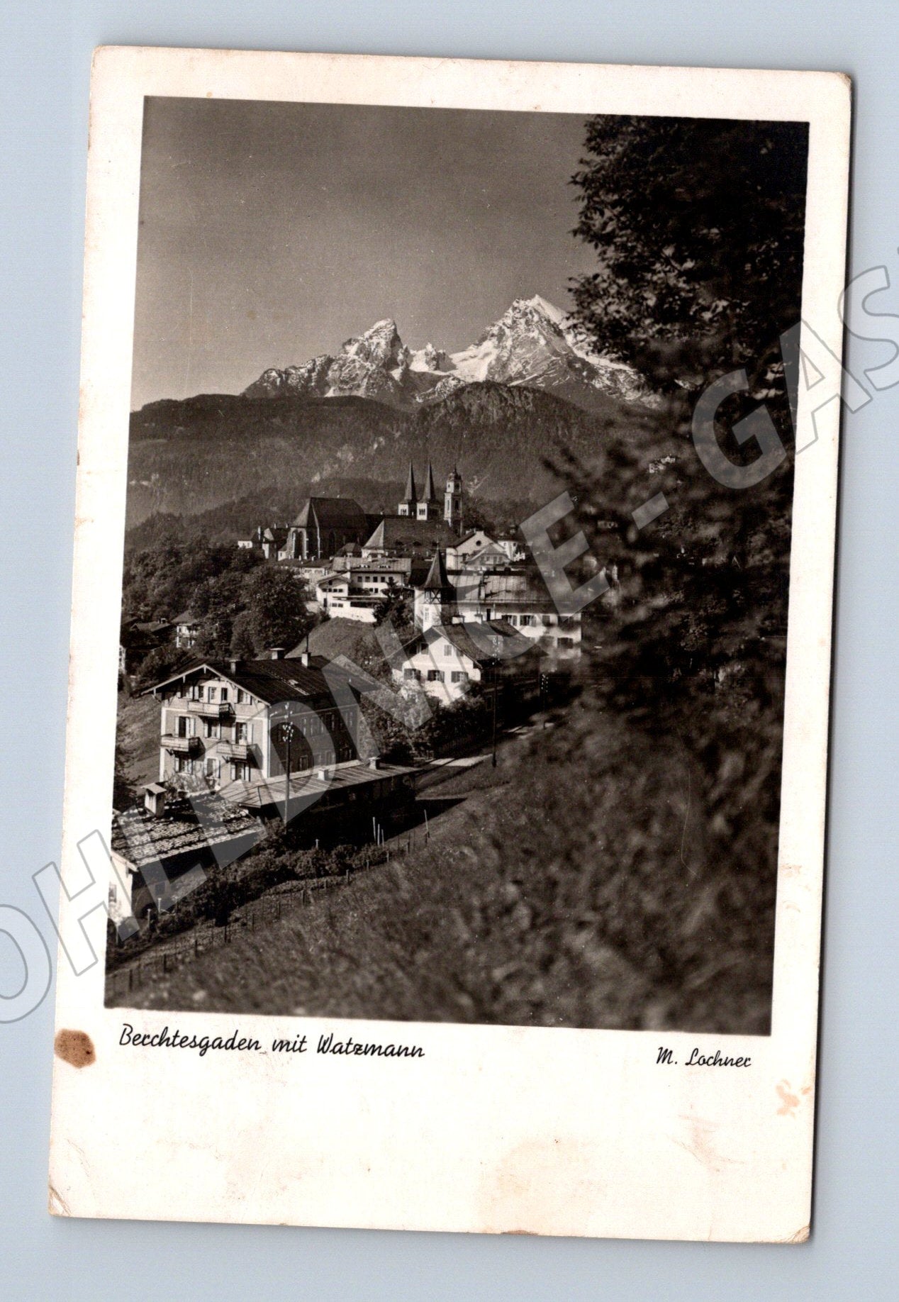 Pohlednice Berchtesgaden Watzmann Německo (M16538)