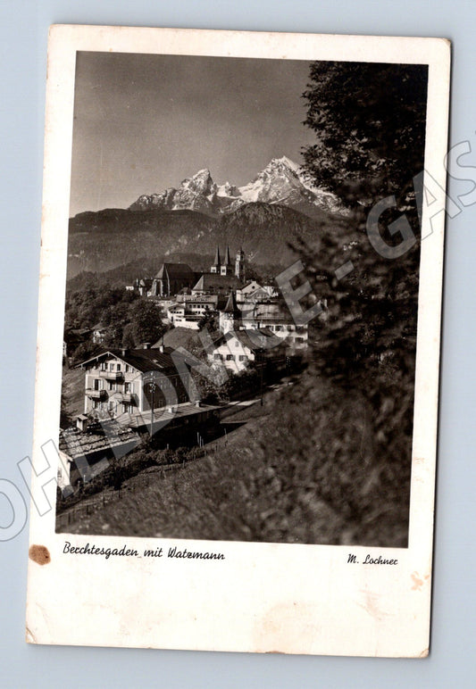 Pohlednice Berchtesgaden Watzmann Německo (M16538)