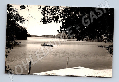 Pohlednice Feldberg jezero loďka NDR (M16544)