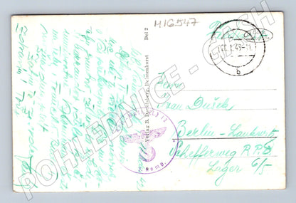 Pohlednice Delmenhorst 1943 černobílá (M16547)