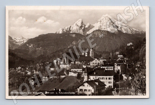 Pohlednice Berchtesgaden Watzmann Německo (M16549)