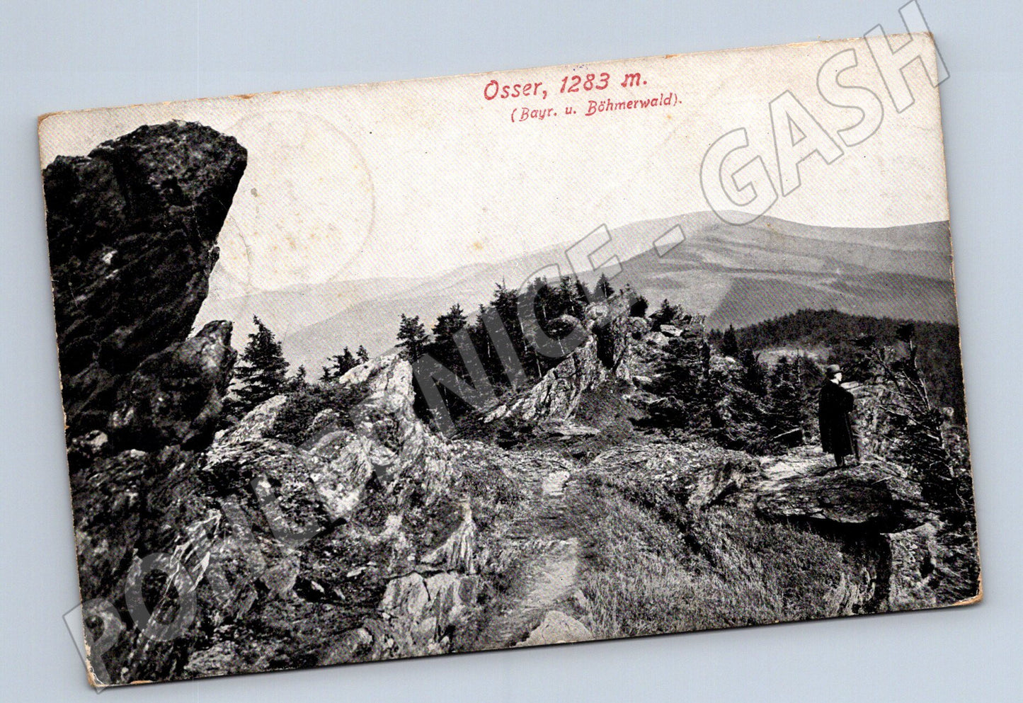 Pohlednice Osser 1283 m Bavorský les (M16551)