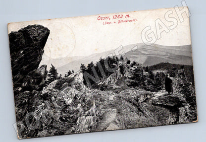 Pohlednice Osser 1283 m Bavorský les (M16551)