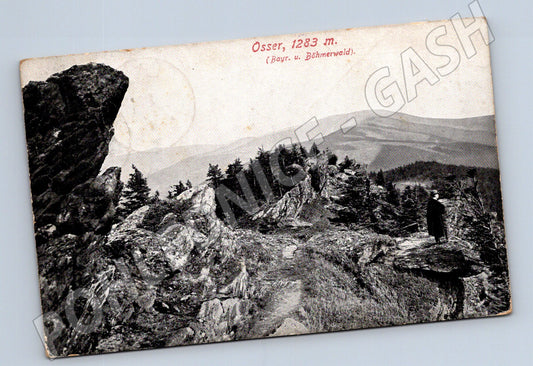 Pohlednice Osser 1283 m Bavorský les (M16551)