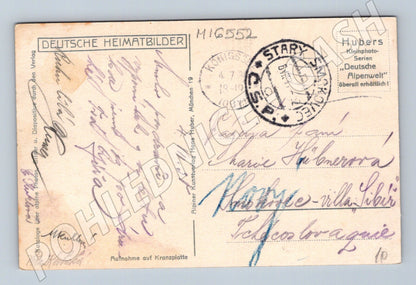 Pohlednice Königssee Falkensteinwand 1936 (M16552)
