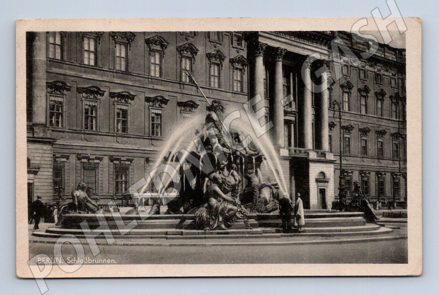 Pohlednice Berlín Schloßbrunnen Německo (M16564)