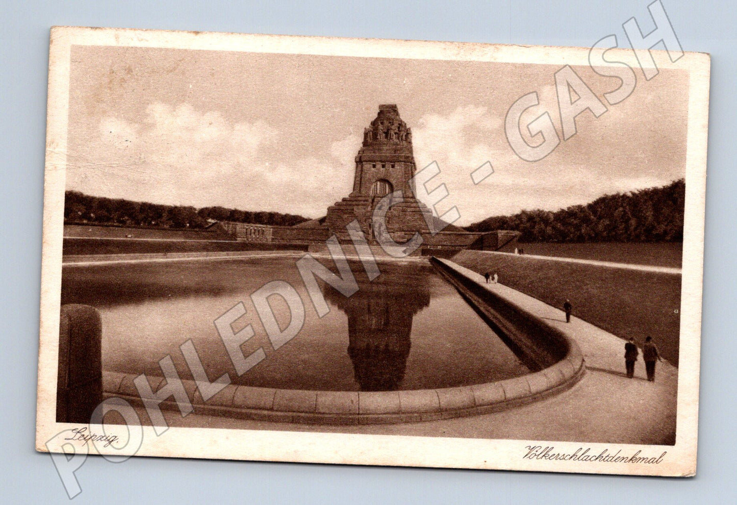 Pohlednice Leipzig Völkerschlachtdenkmal 1930 (M16568)