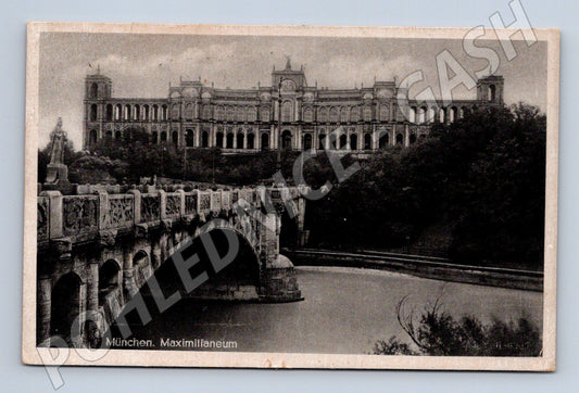 Pohlednice Mnichov Maximilianeum 1943 (M16570)