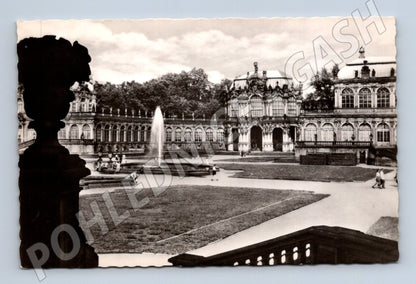 Pohlednice Dresden Zwingerhof Wallpavillon (M16571)