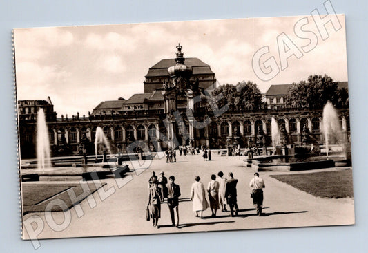 Pohlednice Dresden Zwinger černobílá (M16573)