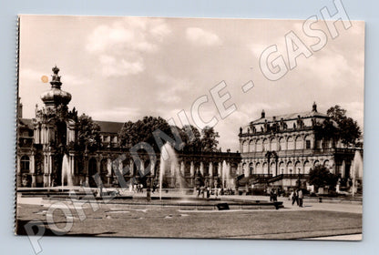Pohlednice Dresden Zwinger stará čb (M16575)