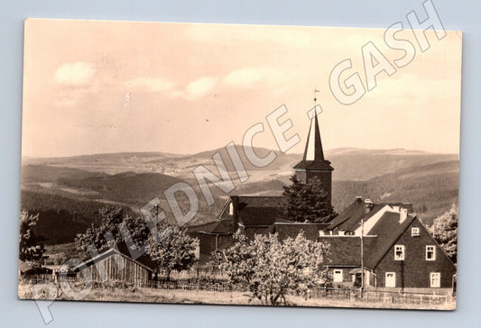 Pohlednice Masserberg kostel krajina Německo (M16578)