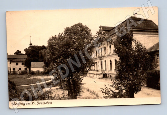 Pohlednice Medingen Kr Dresden NDR psaná (M16579)