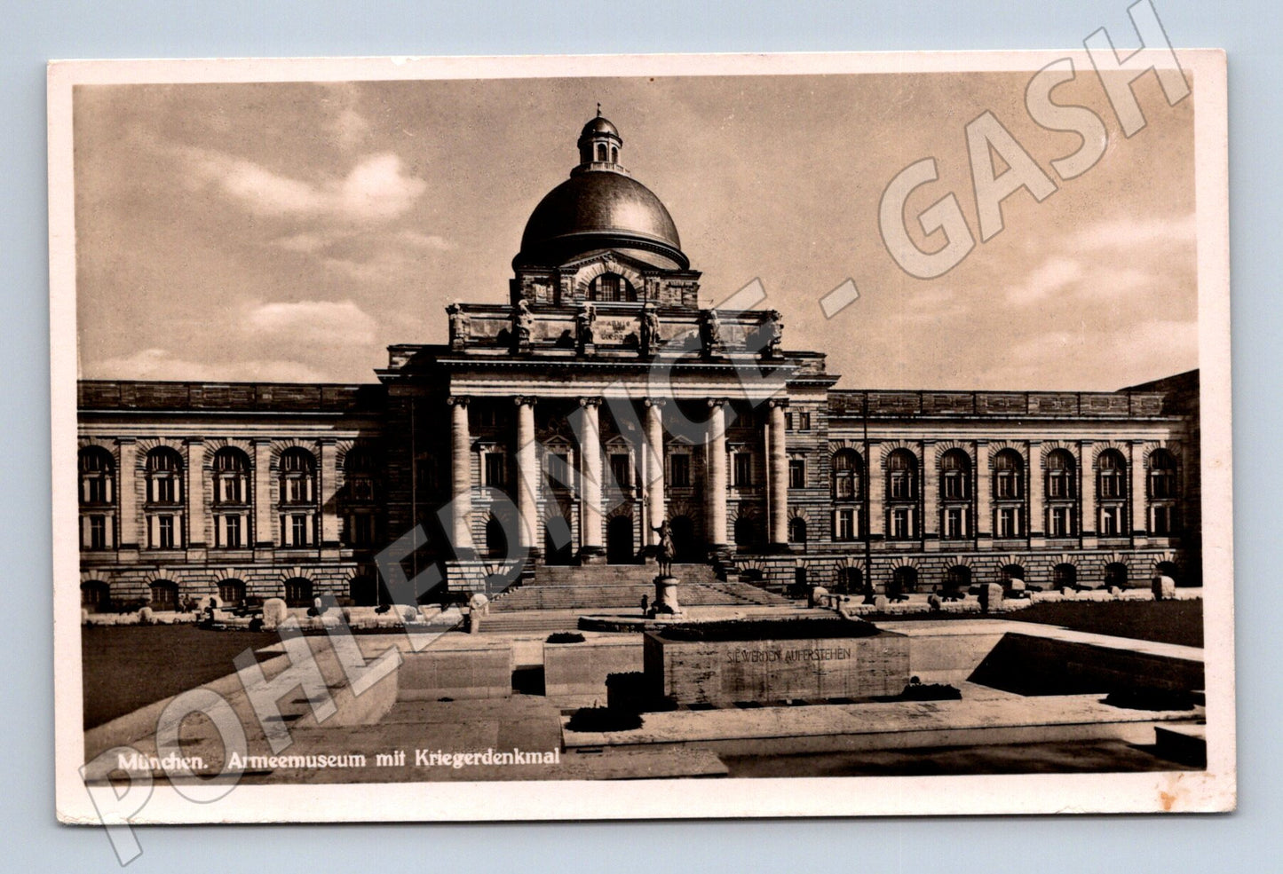 Pohlednice Mnichov armádní muzeum památník (M16583)