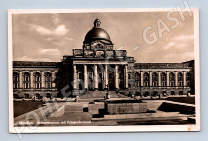 Pohlednice Mnichov armádní muzeum památník (M16583)