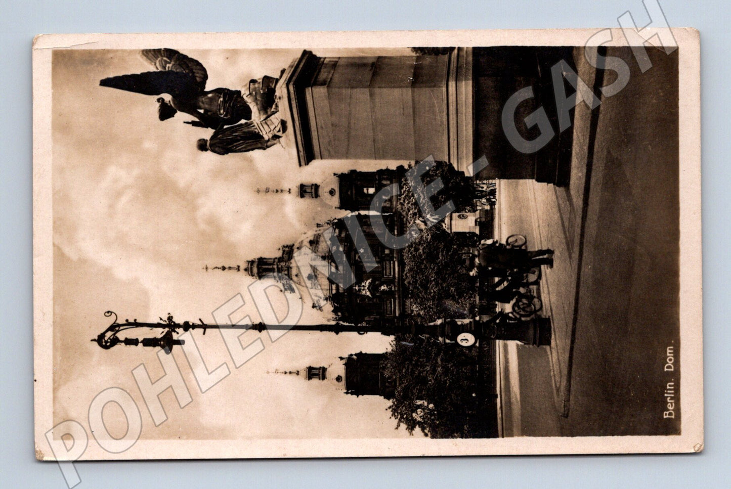 Pohlednice Berlín Dom 1943 Protektorát (M16586)