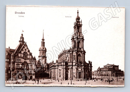 Pohlednice Dresden Schloss Hofkirche Opera (M16589)