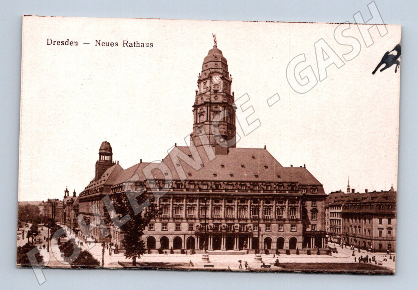 Pohlednice Dresden Neues Rathaus (M16593)