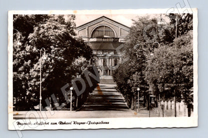 Pohlednice Bayreuth Wagner Festspielhaus (M16598)