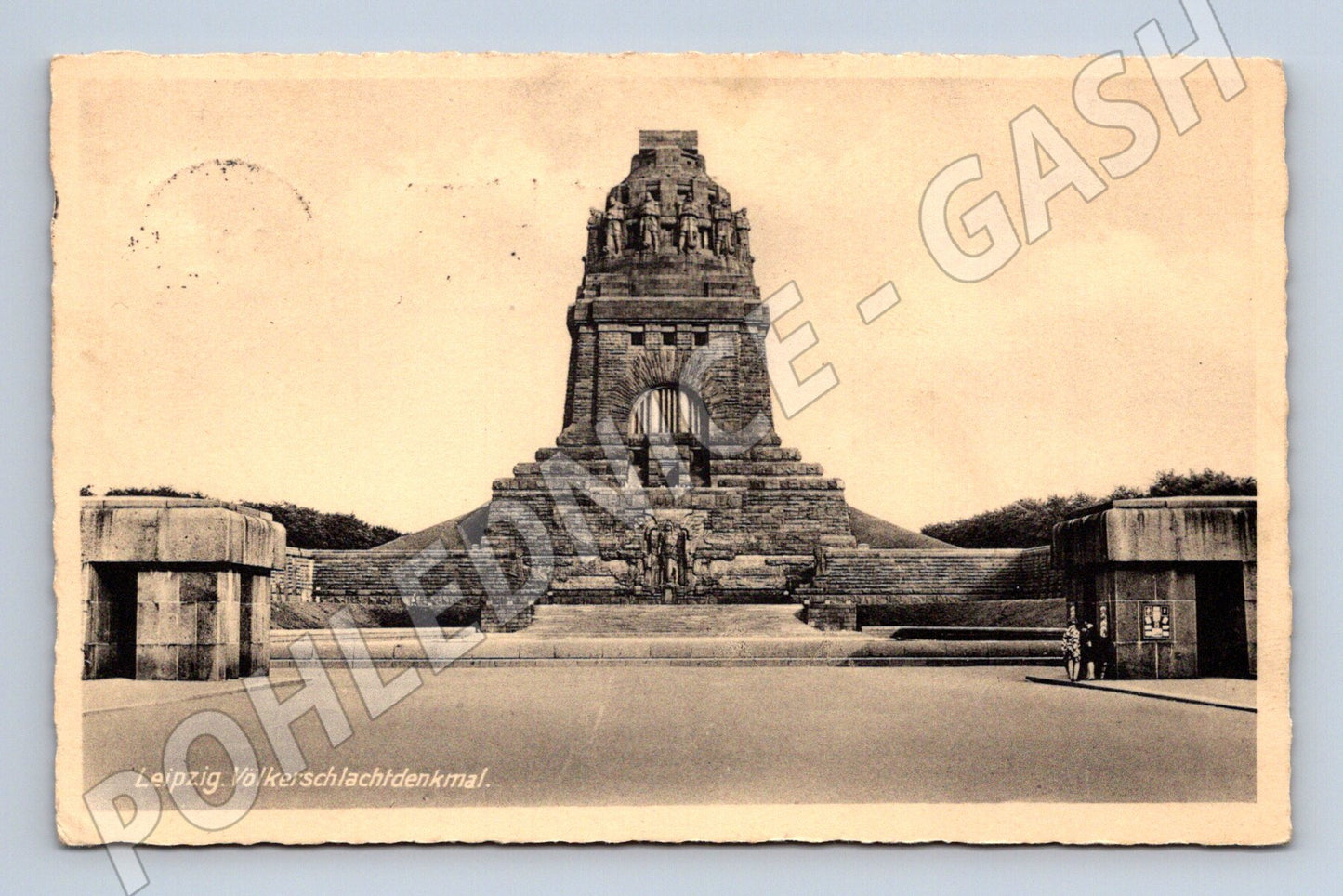 Pohlednice Leipzig Völkerschlachtdenkmal 1936 (M16599)