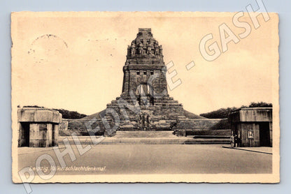 Pohlednice Leipzig Völkerschlachtdenkmal 1936 (M16599)