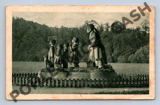 Pohlednice Babiččino údolí Pomník Babičky O Gutfreund (M1660)