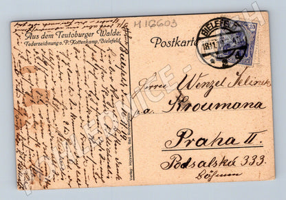 Pohlednice Parní lokomotiva Teutoburský les (M16603)