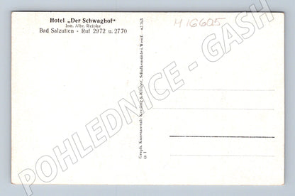 Pohlednice Bad Salzuflen Hotel Schwaghof (M16605)