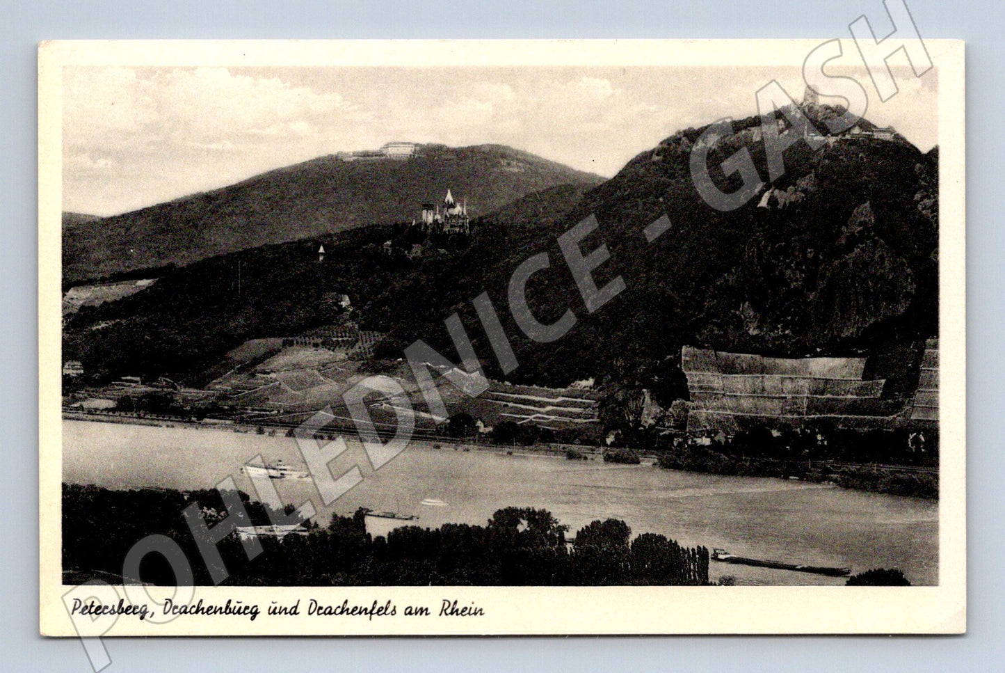 Pohlednice Drachenfels Drachenburg Petersberg (M16607)