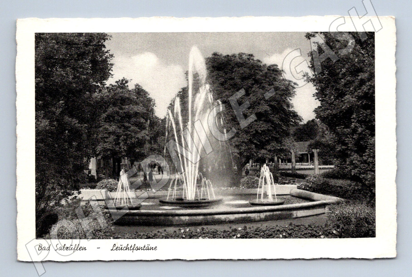Pohlednice Bad Salzuflen Leichtfontäne (M16608)