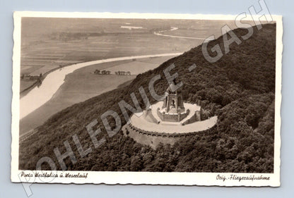 Pohlednice Porta Westfalica Kaiser Wilhelm Denkmal (M16609)
