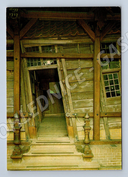 Pohlednice Zaanstad Czaar Peterhuisje vchod Nizozemsko (M16626)