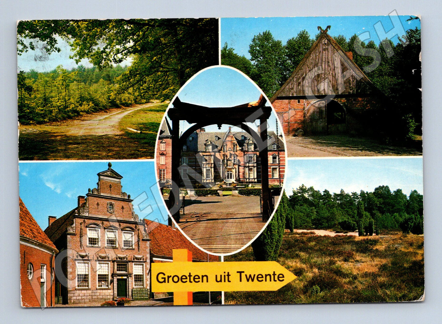 Pohlednice Groeten uit Twente Nizozemsko 1974 (M16628)