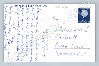 Pohlednice Utrecht Domtoren kanály radnice odeslaná (M16636)